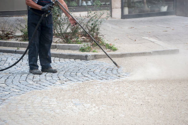 Post-Construction Pressure Washing in Omaha, TX